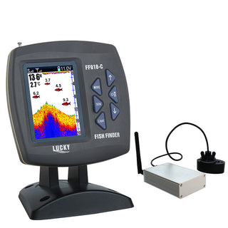 Wireless Sonar Intelligent Muddy Water Vision Outdoor Fishing Gear Fish Finder - Phosgene