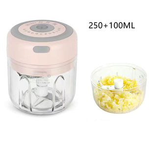 Mini Electric Garlic Chopper USB Charging Ginger Masher Machine Sturdy Durable Chili Vegetable Crusher Kitchen Tool Phosgene