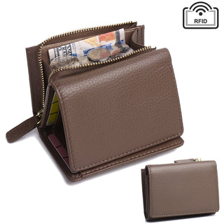 Fashion Lady Multiple Card Slots Mini Purse Phosgene