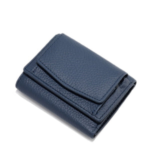 Minimalist And Creative Multi Card Mini Leather Wallet Phosgene