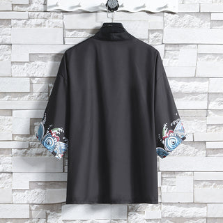 Printed Casual Sleeve Loose Top Phosgene