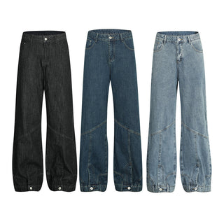 Fashion Personality Denim Trousers Men Phosgene