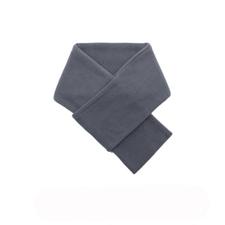 Autumn And Winter Warm Scarf Fashion Simple Solid Color Men's Polar Fleece - Phosgene