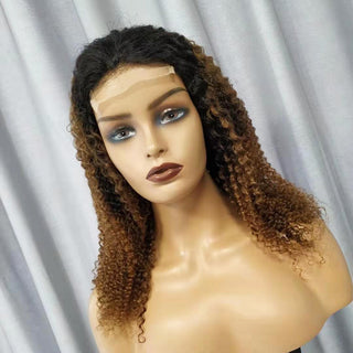 Human Hair Wigs Kinky Curly - Phosgene