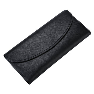 Women's Leather Simple Wallet Long - Phosgene