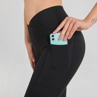 V Waist Tight Yoga Pants Women Compound - Phosgene