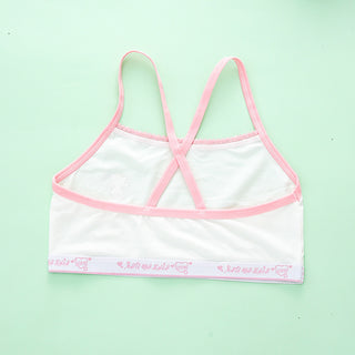 Primary School Students Development Period Girls Bra Sports Children's Underwear Vest - Phosgene