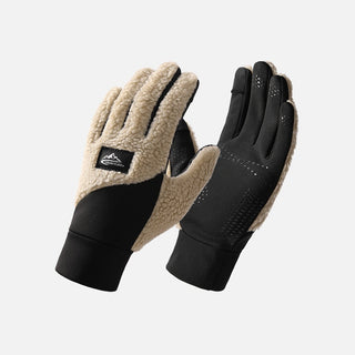 Teddy Velvet Insulated Gloves For Outdoor Use - Phosgene