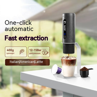 Coffee Machine Travel Portable Outdoor Small Concentrated Mini Capsule Ground Coffee Dual-use Phosgene